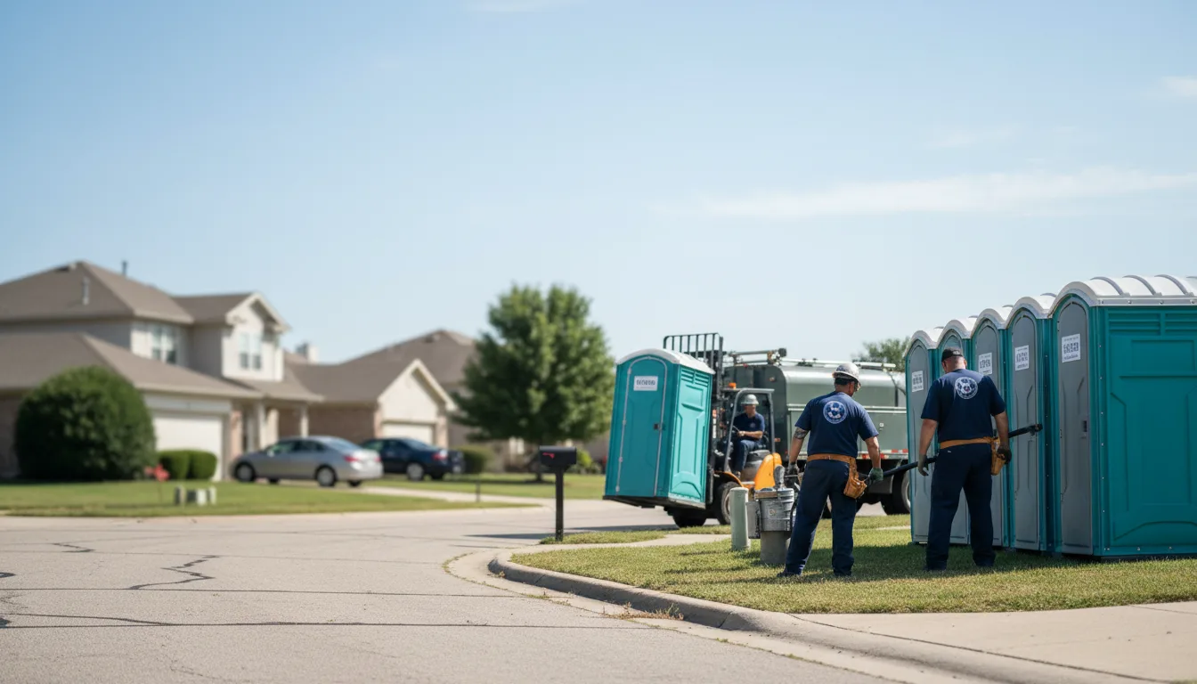 Porta Potty Rental in Raleigh, IL near me